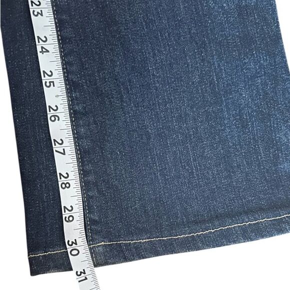 Paige Jeans Womens 29 Blue Premium Denim Hollywood Hills Low/Mid Rise Bootcut - Picture 4 of 9